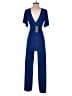 21 Saints Solid Blue Jumpsuit Size S - photo 2
