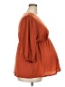 Isabel Maternity 100% Polyester Orange 3/4 Sleeve Blouse Size XXL Maternity - photo 4