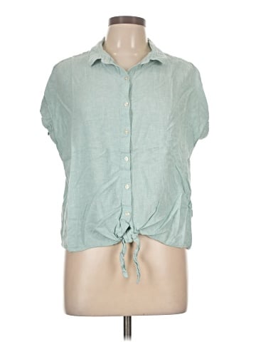 Weatherproof Short Sleeve Blouse (view 1)