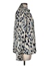 Nic + Zoe Animal Print Blue Long Sleeve Blouse Size M - photo 4