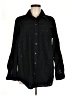 Gap 100% Cotton Polka Dots Black Long Sleeve Button-Down Shirt Size M - photo 1