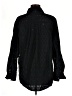 Gap 100% Cotton Polka Dots Black Long Sleeve Button-Down Shirt Size M - photo 2