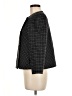 AK Anne Klein 100% Lambswool Argyle Black Wool Blazer Size 8 - photo 5