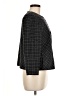 AK Anne Klein 100% Lambswool Argyle Black Wool Blazer Size 8 - photo 4