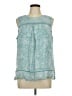 Daniel Rainn 100% Rayon Teal Sleeveless Blouse Size L - photo 1