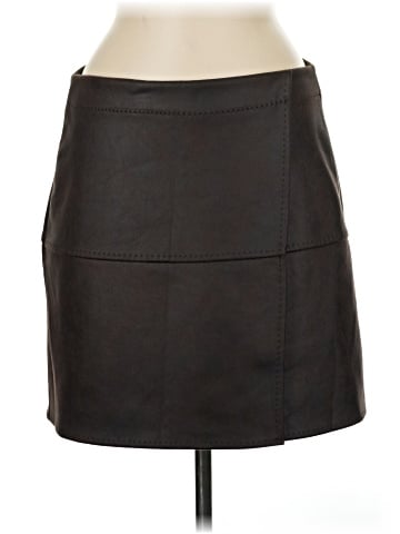 Max Studio Faux Leather Skirt (view 1)