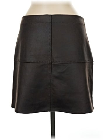 Max Studio Faux Leather Skirt (view 2)