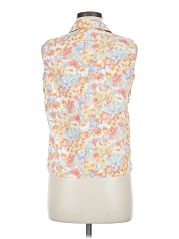 Liz Claiborne Sleeveless Button-Down Shirt (view 2)