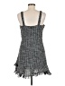 Aqua 100% Polyester Tweed Gray Cocktail Dress Size M - photo 2
