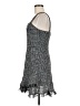 Aqua 100% Polyester Tweed Gray Cocktail Dress Size M - photo 5