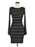 Lulus Stripes Black Casual Dress Size M - photo 1