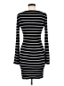 Lulus Stripes Black Casual Dress Size M - photo 2