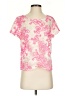 Meadow Rue 100% Polyester Pink Short Sleeve Blouse Size S - photo 1