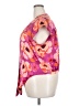 DR2 100% Polyester Floral Pink Short Sleeve Blouse Size XXL - photo 5