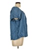 Daniel Rainn Blue Short Sleeve Blouse Size L - photo 4