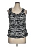 I.N. Studio Silver Sleeveless Top Size XL Petite - photo 1