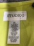 Studio 1 100% Polyester Solid Green Casual Dress Size 16 - photo 7