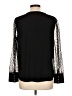 Anne Klein Black Long Sleeve Blouse Size L - photo 2