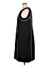 Kasper Solid Black Cocktail Dress Size XL (estimated) - photo 5