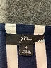 J.Crew 100% Cotton Stripes Blue Jumpsuit Size 4 - photo 4