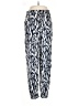 MNG Print Blue Casual Pants Size M - photo 1