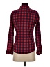 Gap Outlet Plaid Red Long Sleeve Button-Down Shirt Size S - photo 2