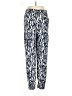MNG Print Blue Casual Pants Size M - photo 2