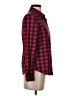 Gap Outlet Plaid Red Long Sleeve Button-Down Shirt Size S - photo 4