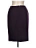 Talbots 100% Wool Solid Purple Wool Skirt Size 10 - photo 2