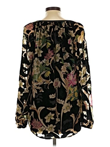 Black Rainn Long Sleeve Blouse (view 2)