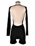 Unbranded Solid Black Romper Size XS - photo 2