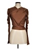 Intermix Brown 3/4 Sleeve Blouse Size M - photo 1