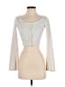 NEIWAI Ivory White Long Sleeve Blouse Size M - photo 1