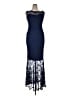Unbranded Blue Cocktail Dress Size XL - photo 1