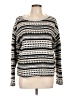 Hatley Stripes Black Pullover Sweater Size L - photo 1