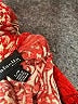 Rafaella Red 3/4 Sleeve Blouse Size Lg Petite - photo 11