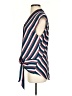 Trouve 100% Polyester Blue Sleeveless Blouse Size S - photo 5