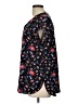 Talbots 100% Polyester Black Short Sleeve Blouse Size L - photo 5