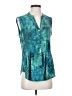 VeraRose Teal Sleeveless Blouse Size S (estimated) - photo 1