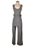 Jonny Cota Solid Gray Jumpsuit Size L - photo 1