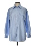 Unbranded Stripes Blue Long Sleeve Blouse Size S - photo 1