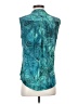 VeraRose Teal Sleeveless Blouse Size S (estimated) - photo 2