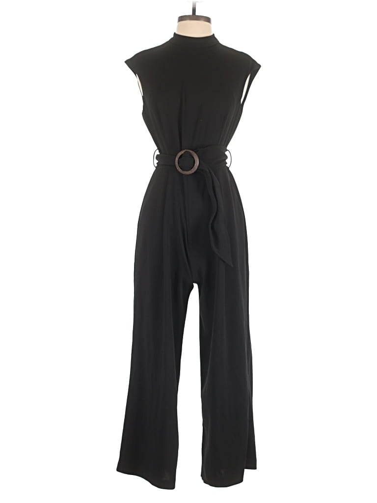 Pre-owned Andrew Marc Jumpsuit In Black