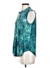 VeraRose Teal Sleeveless Blouse Size S (estimated) - photo 5