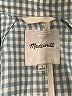 Madewell Checkered-gingham White Blazer Size L - photo 6