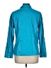Chico's Teal Long Sleeve Button-Down Shirt Size Lg (2) - photo 2