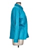 Chico's Teal Long Sleeve Button-Down Shirt Size Lg (2) - photo 4