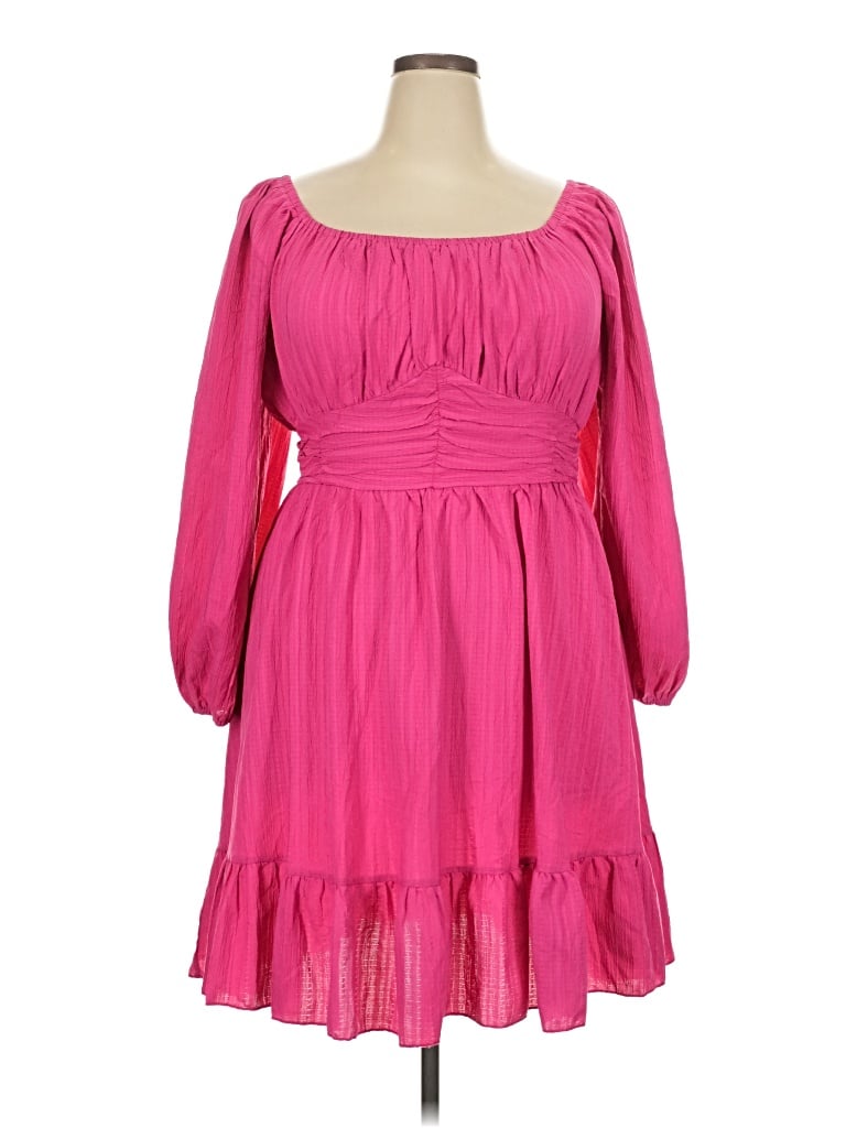 Pre-owned Assorted Brands Cocktail Dress In Pink