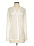 East5th 100% Polyester Ivory Long Sleeve Blouse Size S - photo 1