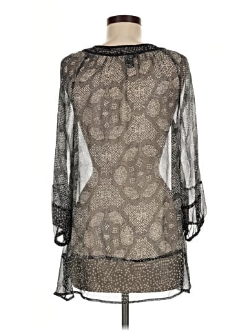Ella Moss 3/4 Sleeve Silk Top (view 2)